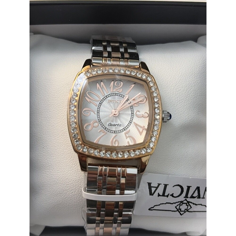 Invicta Wildflower Women's Watch - 31mm Rose Gold W/ White Dial 69354
